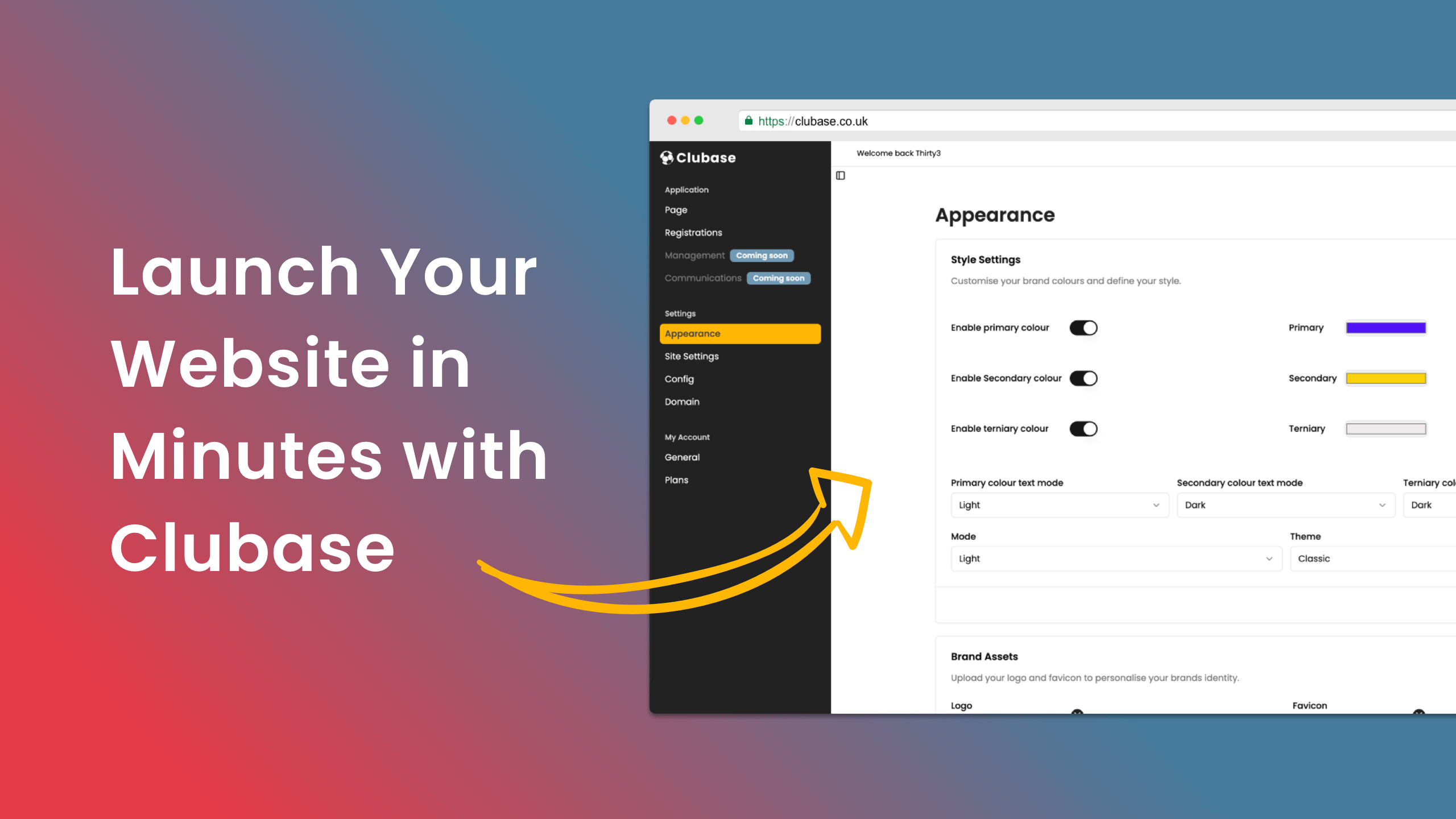 Launch Your Website in Minutes with Clubase 🔥